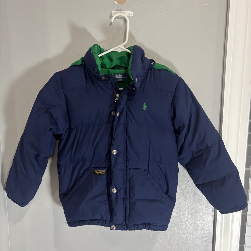 Polo Ralph Lauren Down Puffer Jacket Winter Ski Jacket Snow Youth Small (8)